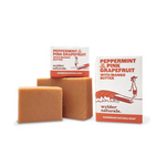 Peppermint and pink grapefruit all natural soap bar