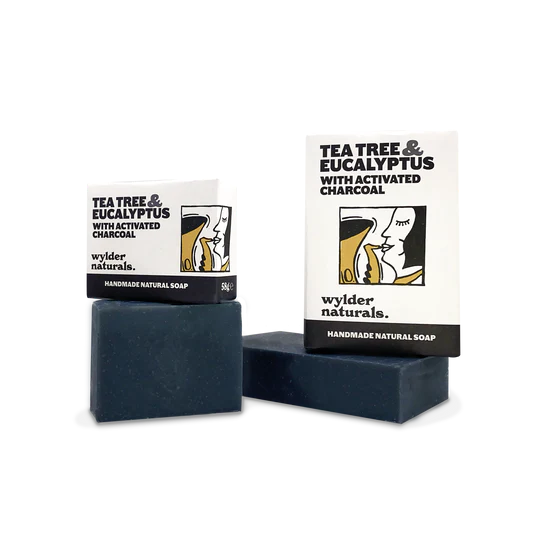 Tea Tree & Eucalyptus with Activated Charcoal - 115g / 58g