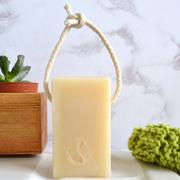 
                  
                    Load image into Gallery viewer, Lemon &amp;amp; Lime Soap on a Rope 185g - homemadeADVENTURES
                  
                