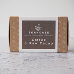 Coffee & Raw Cacao Soap Bar - homemadeADVENTURES