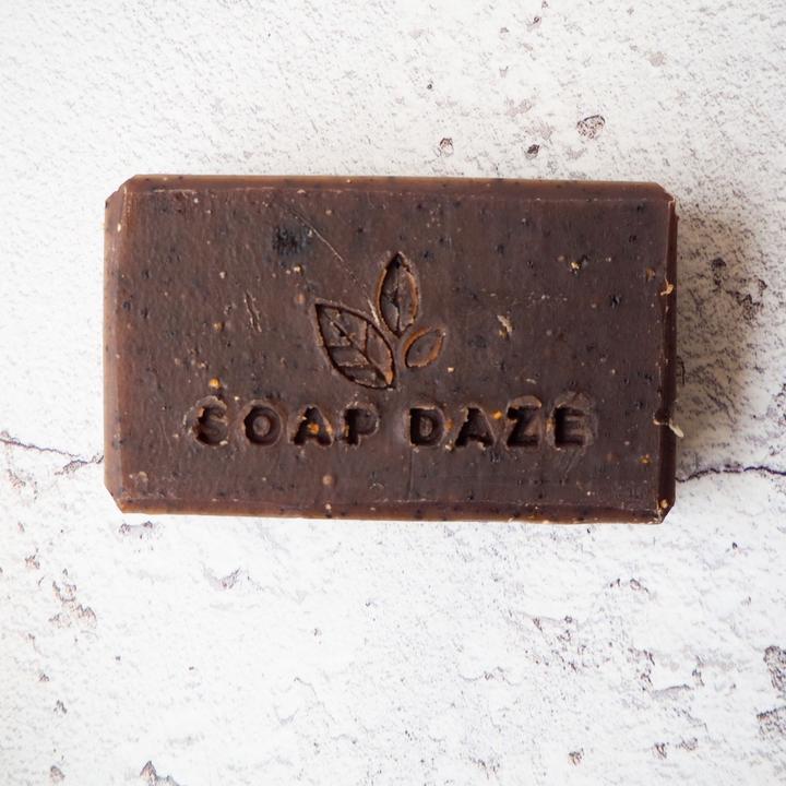 Coffee & Raw Cacao Soap Bar - homemadeADVENTURES