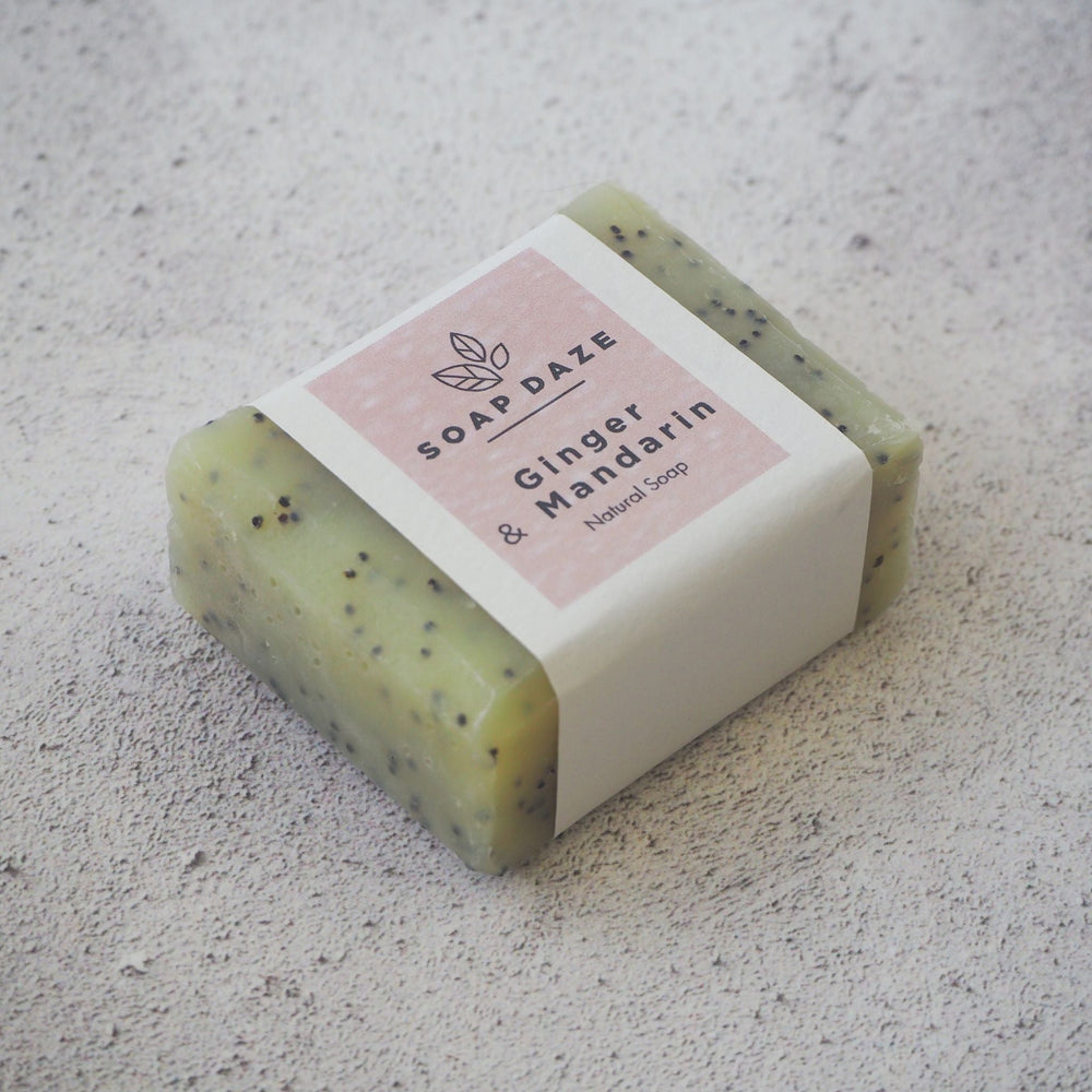 Ginger & Mandarin Mini Soap Bar (buy 1 get 1 free)