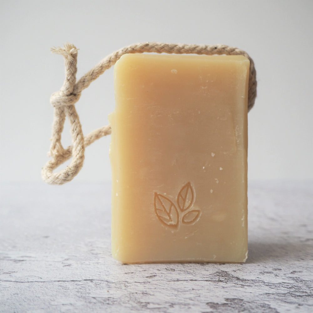 
                  
                    Load image into Gallery viewer, Lemongrass &amp;amp; Patchouli Soap on Rope
                  
                