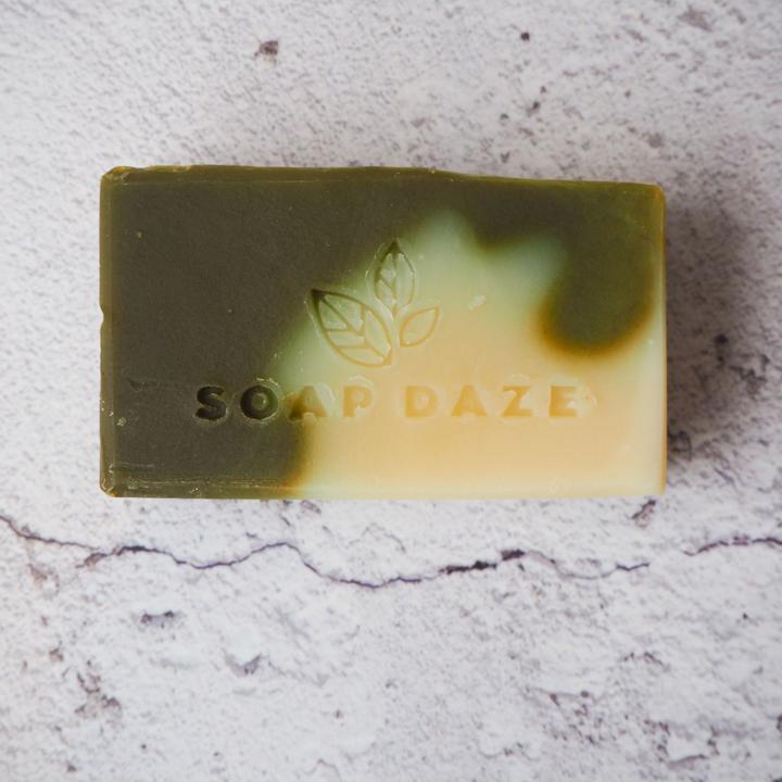 
                  
                    Load image into Gallery viewer, Tea Tree and Spirulina Bar Soap 112g - homemadeADVENTURES
                  
                